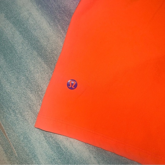 Lululemon Pace Breaker Short Orange Size M - Picture 5 of 6